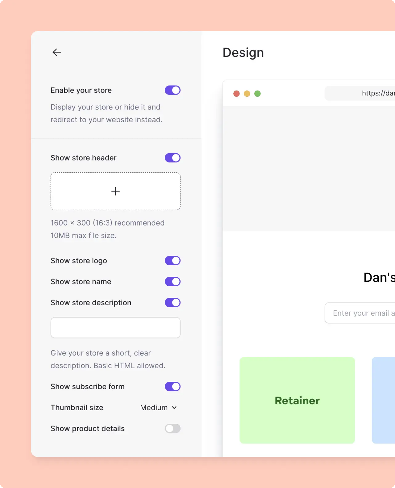 Lemon Squeezy: Online Store