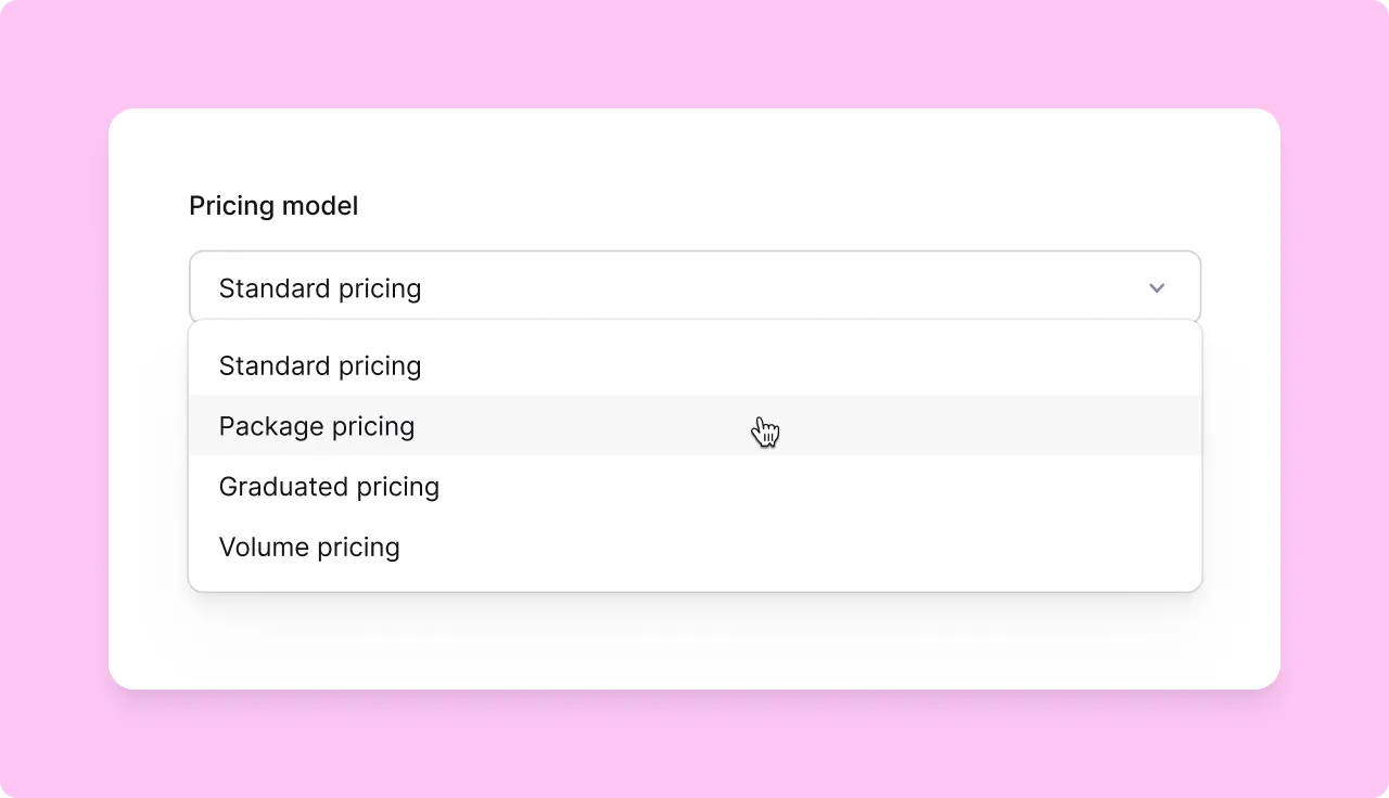 Lemon Squeezy: pricing models