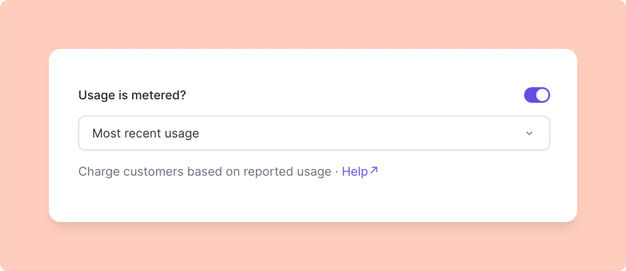 Lemon Squeezy: usage based billing